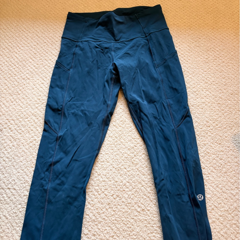 Lululemon Blue Legging capris